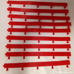 Scalextric: Lote 9 Vallas Rojas Scalextric